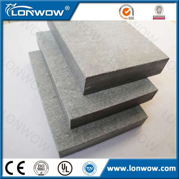 Chinese Supplier Cement Fiber Exterior Board Fireproof Material