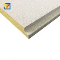 china fireproof fiberglass panels glassfiber acoustic tiles for ceiling